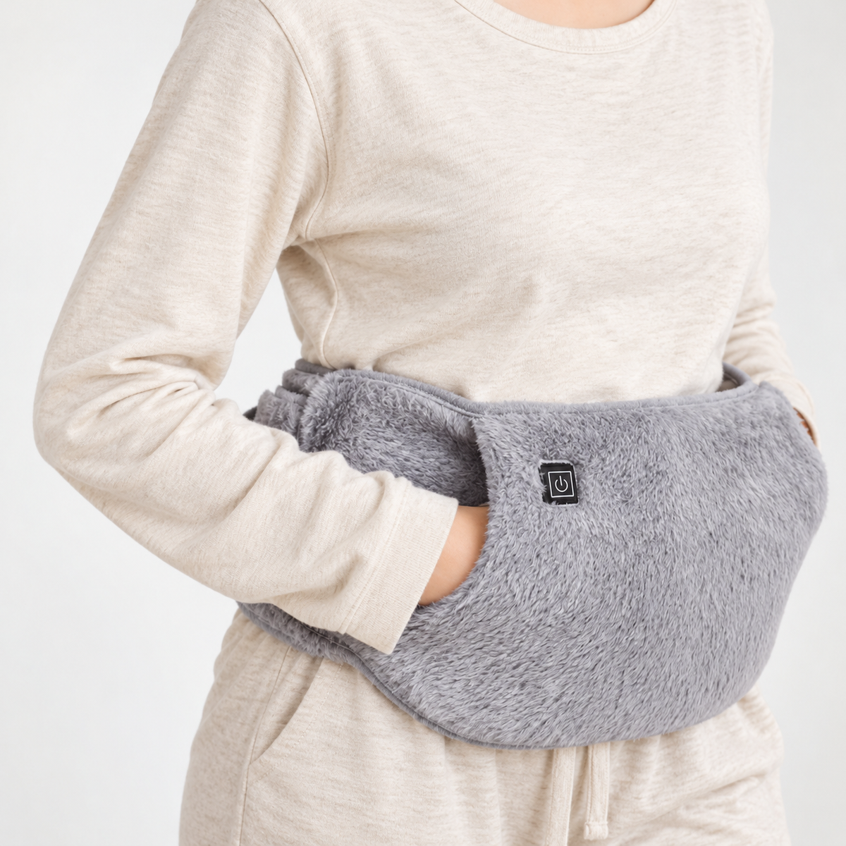 Plush USB Hand & Waist Warmer — 3 Heat Settings